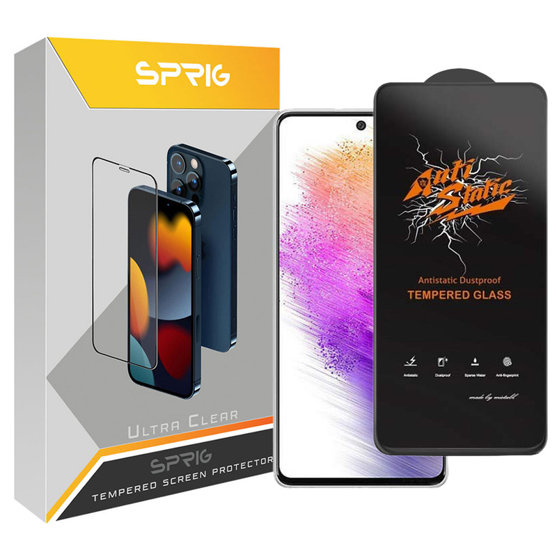 محافظ صفحه نمایش آنتی استاتیک اسپریگ مدل ANTIS مناسب برای گوشی موبایل شیائومی Redmi Note 10 4G / 10s 4G