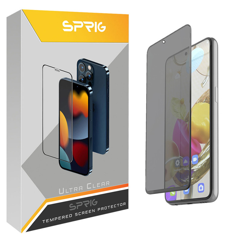محافظ صفحه نمایش حریم شخصی اسپریگ مدل PRYGLASS مناسب برای گوشی موبایل الجی K42 / K52