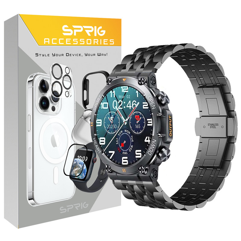 بند اسپریگ مدل 7Bid مناسب برای ساعت هوشمند هپی تاچ K59 / K59 Pro