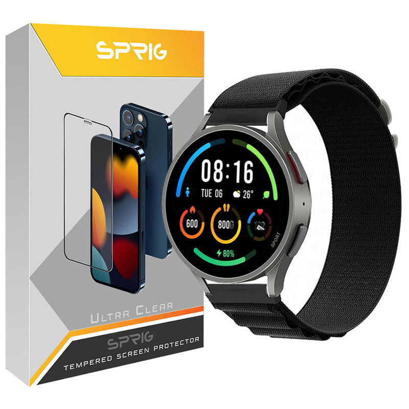 بند اسپریگ مدل Loop Alpine TW مناسب برای ساعت هوشمند شیائومی S1 / S1 Active / S2 / Mi Watch XMWTCL02 / Mi Watch Color 2 / Mi Watch Color