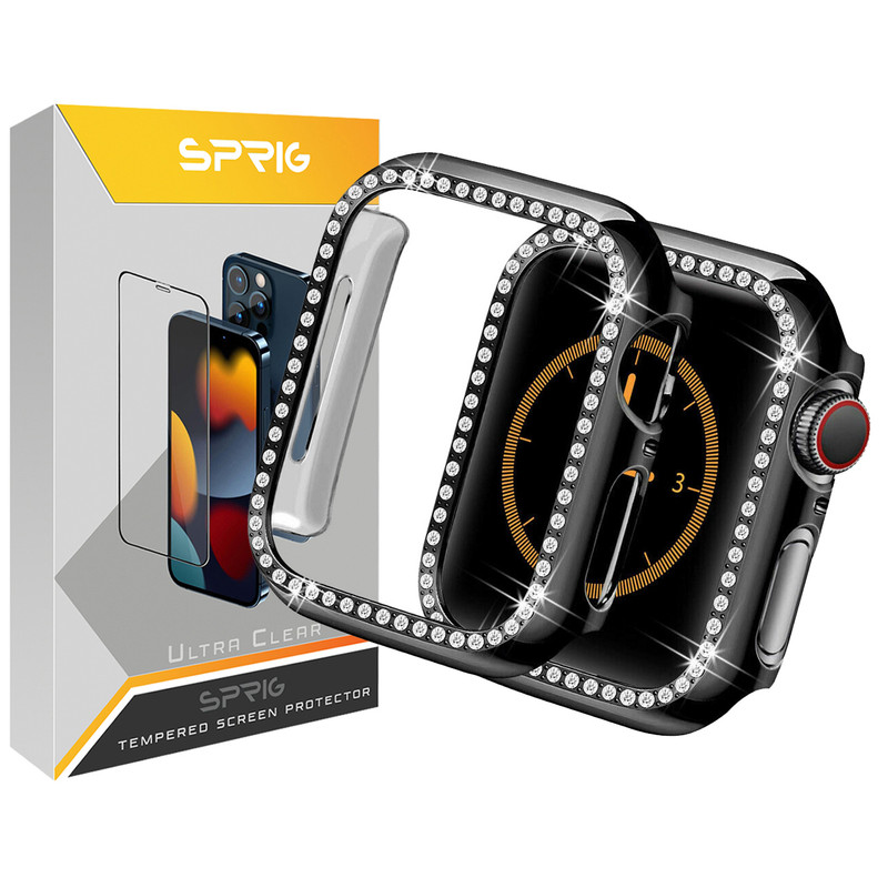 کاور اسپریگ مدل Diamond مناسب برای اپل واچ Series SE 2022 Aluminum 44mm / SE 2021 Aluminum 44mm