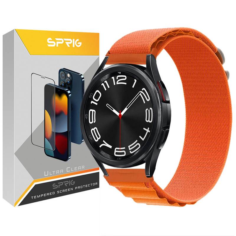  بند اسپریگ مدل Loop Alpine مناسب برای ساعت هوشمند سامسونگ Galaxy Watch 6 Classic 43mm