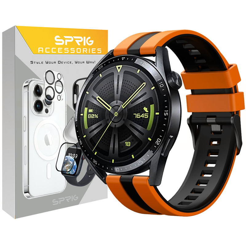 بند اسپریگ مدل Ferrer TW مناسب برای ساعت هوشمند هایلو RS5