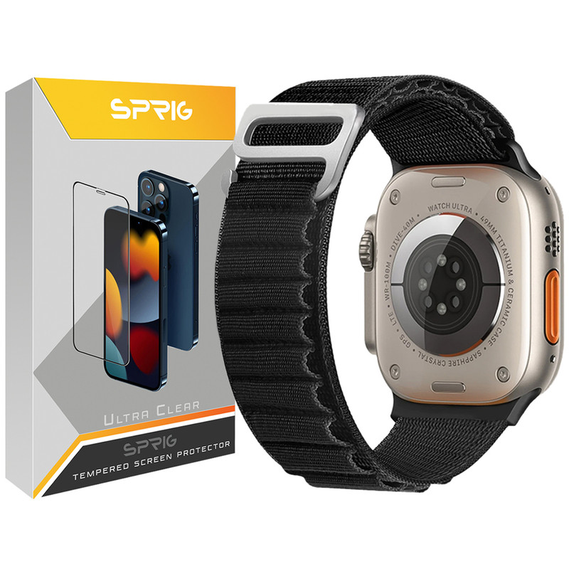 بند اسپریگ مدل Loop Alpine مناسب برای ساعت هوشمند الترا HW8 ULTRA MAX