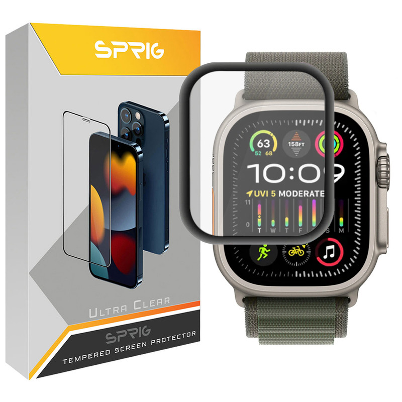 محافظ صفحه نمایش نانو اسپریگ مدل Pmma-SPG مناسب برای اپل واچ Ultra 2 میلیمتری