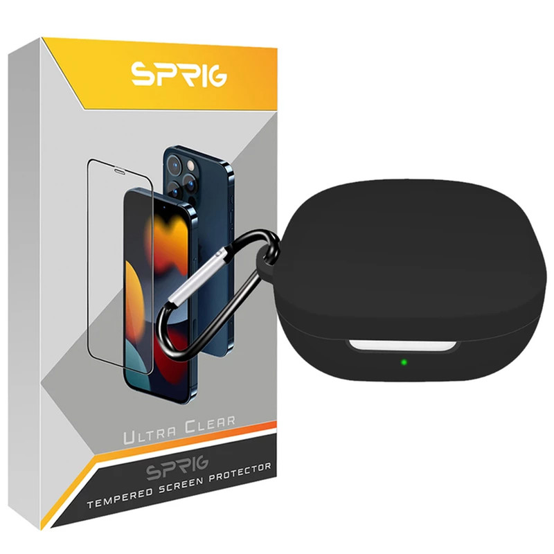 کاور اسپریگ مدل Silicon-SPG مناسب برای کیس هدفون بی سیم کیو سی وای Melobuds ANC