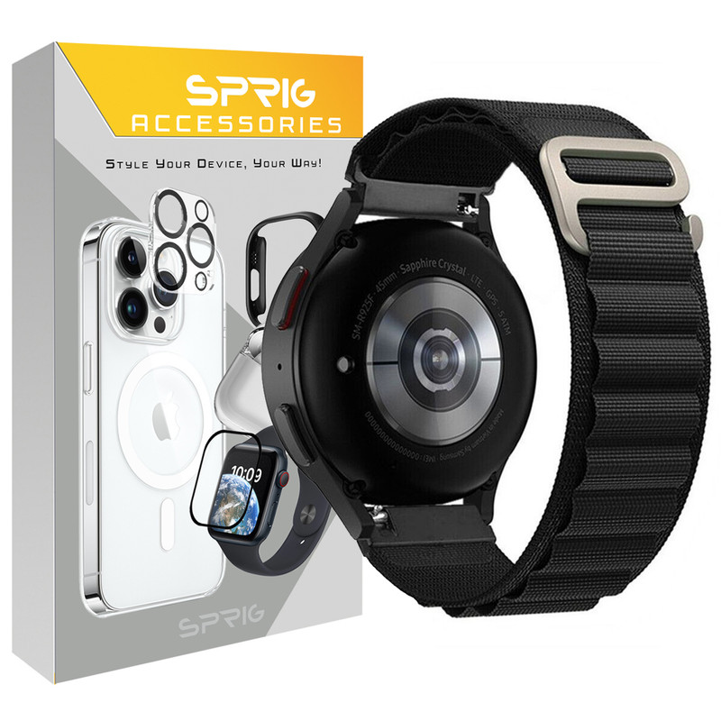 بند اسپریگ مدل Loop Alpine TW مناسب برای ساعت هوشمند سامسونگ Galaxy Gear S3 Frontier SM-R760