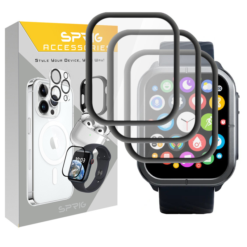 محافظ صفحه نمایش نانو اسپریگ مدل Pmma-SPG مناسب برای ساعت هوشمند میبرو C3 بسته سه عددی