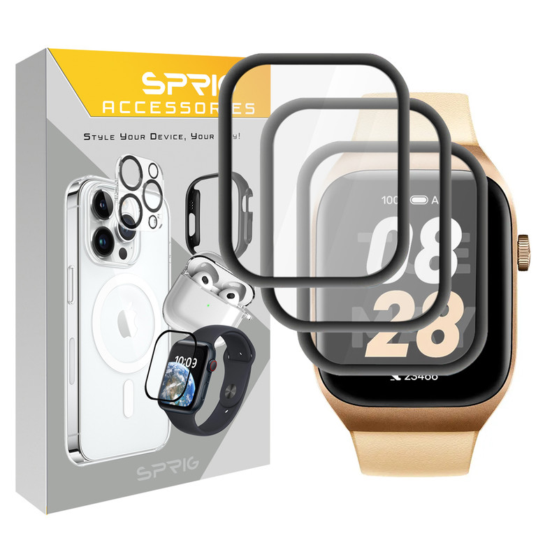 محافظ صفحه نمایش نانو اسپریگ مدل Pmma-SPG مناسب برای ساعت هوشمند میبرو T2 بسته سه عددی