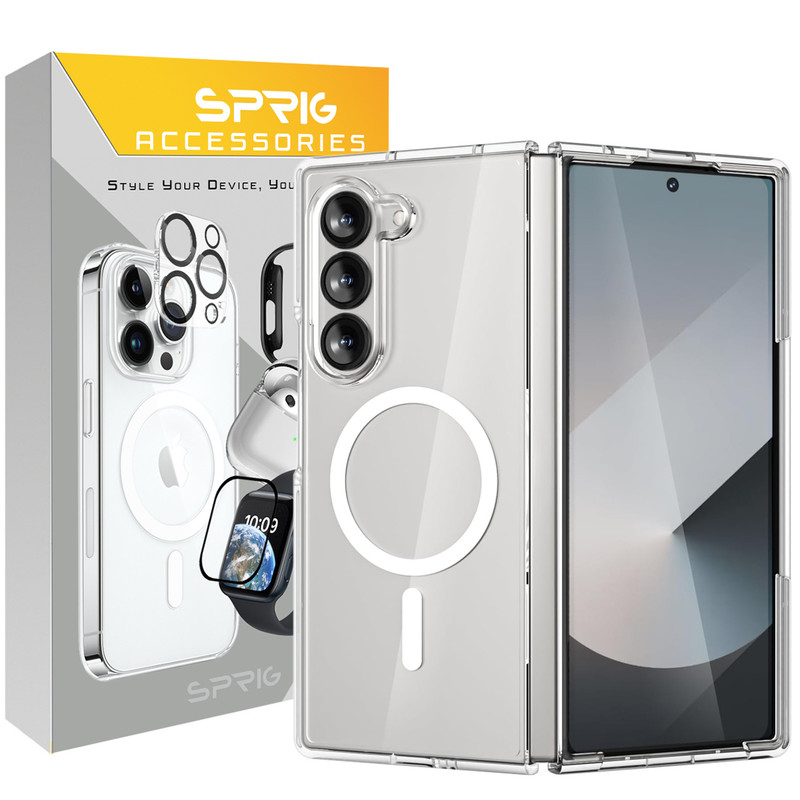 کاور اسپریگ مدل Clear Magsafe مناسب برای گوشی موبایل سامسونگ Galaxy Z Fold 6