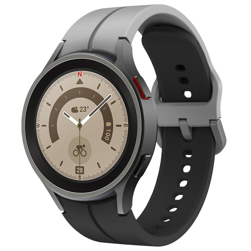 بند اسپریگ مدل Silix OG GRBK مناسب برای ساعت هوشمند سامسونگ Galaxy Watch 7 40mm