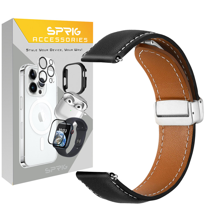 بند اسپریگ مدل Magnetic Leather TW مناسب برای ساعت هوشمند کیسلکت Kr / Kr2 / Kr pro