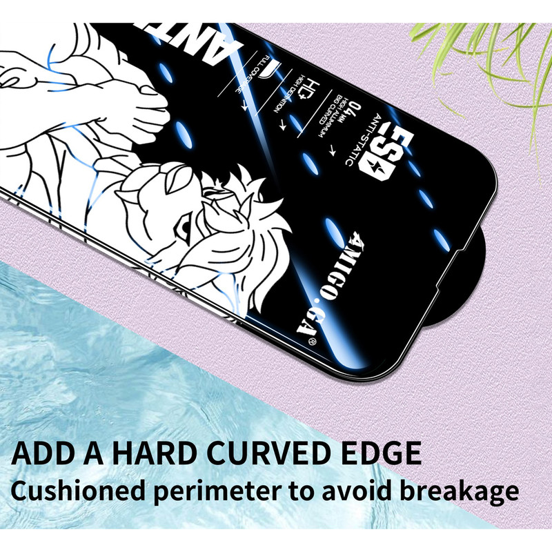 محافظ صفحه نمایش آنتی استاتیک اسپریگ مدل Amigo_Ans مناسب برای گوشی موبایل شیائومی Redmi Note 9S / Note 9 Pro / Note 9 Pro Max / Note 10 Pro / Note 11 Pro / Poco F3 / X4 Pro 5G / Mi 10T 5G / Mi 10T Pro 5G