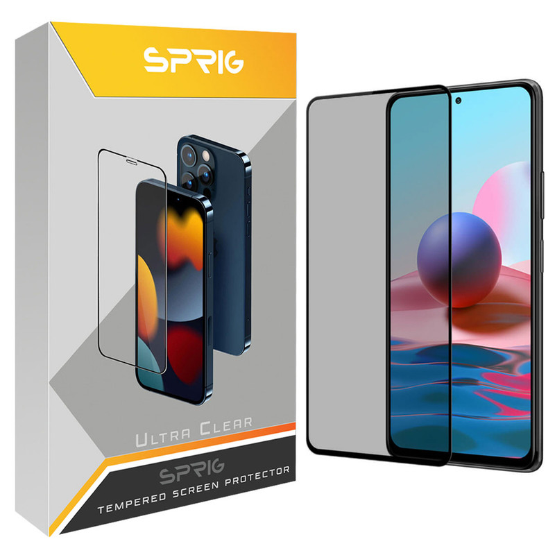 محافظ صفحه نمایش حریم شخصی اسپریگ مدل PRYGLASS مناسب برای گوشی موبایل شیائومی Redmi Note 10 Pro / Note 10 Pro Max / Note 11T 5G
