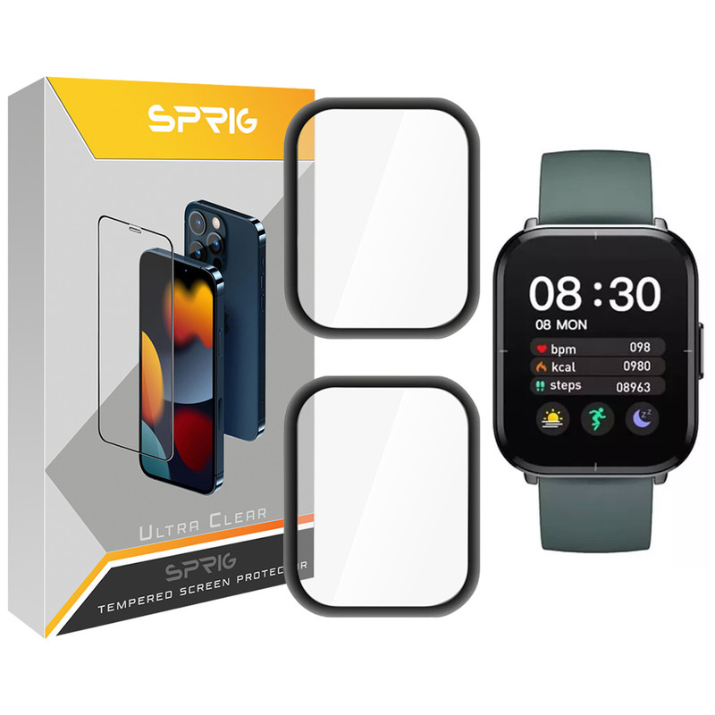 محافظ صفحه نمایش نانو اسپریگ مدل SPG مناسب برای ساعت هوشمند میبرو Color بسته دو عددی