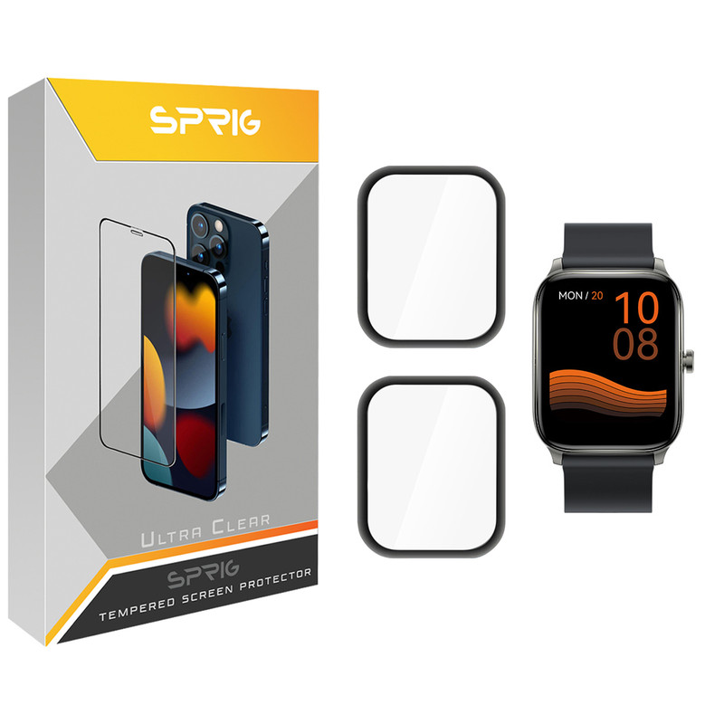 محافظ صفحه نمایش نانو اسپریگ مدل SPG مناسب برای ساعت هوشمند شیائومی Haylou GST بسته دو عددی