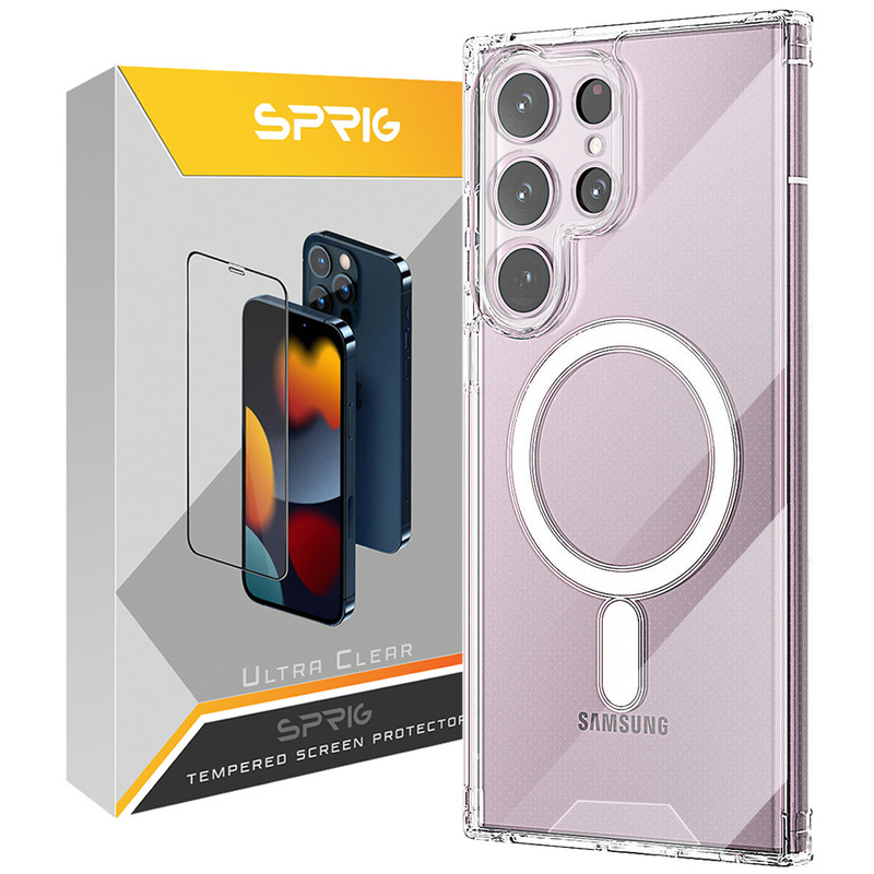 کاور اسپریگ مدل Clear Magsafe مناسب برای گوشی موبایل سامسونگ Galaxy S23 Ultra
