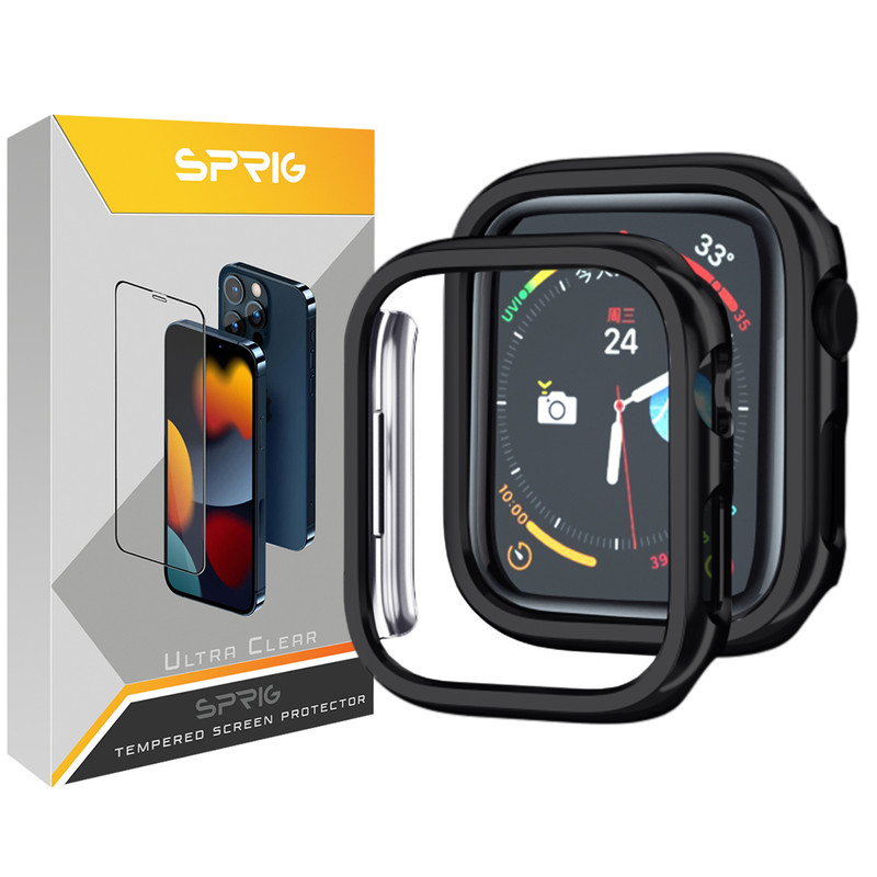 کاور اسپریگ مدل Just-Case مناسب برای اپل واچ سری 7/8/SE سایز 45 میلی متری