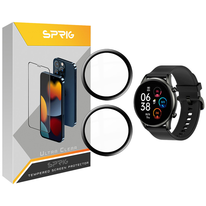 محافظ صفحه نمایش نانو اسپریگ مدل SPG مناسب برای ساعت هوشمند شیائومی Haylou RT2 بسته دو عددی