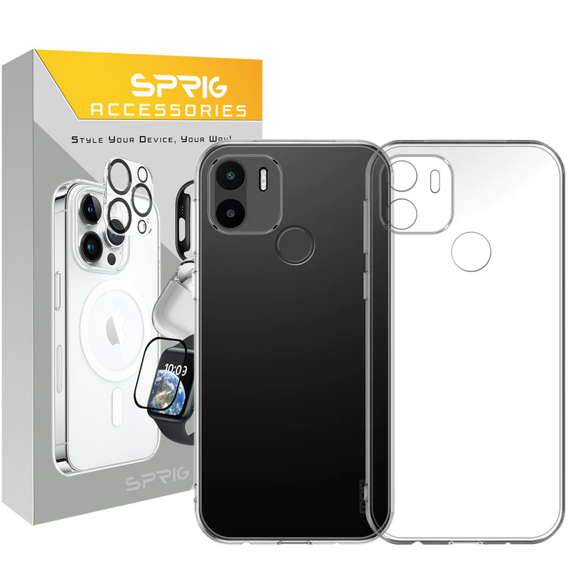 کاور اسپریگ مدل Clear-SP مناسب برای گوشی موبایل شیائومی Poco C51 / Redmi A1 plus / A2 plus