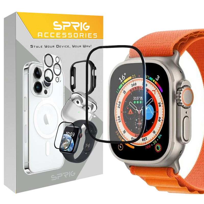 محافظ صفحه نمایش نانو اسپریگ مدل Pmma-SP مناسب برای اپل واچ Ultra / Ultra 2 49mm