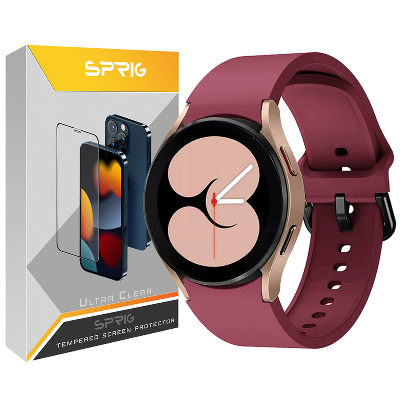 بند اسپریگ مدل SIC-SGK مناسب برای ساعت هوشمند سامسونگ Galaxy Watch 4