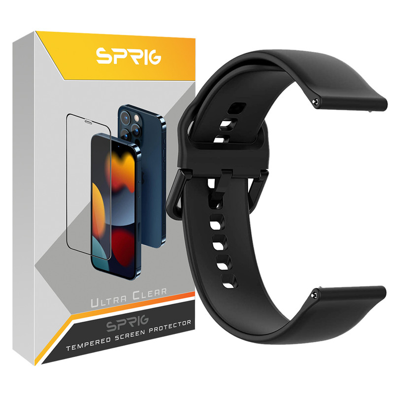 بند اسپریگ مدل SGK-22SP مناسب برای ساعت هوشمند شیائومی Haylou GST lite