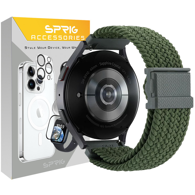 بند اسپریگ مدل Magnetic Braided مناسب برای ساعت هوشمند شیائومی Amazfit GTS / GTS 2 / GTS 2 mini