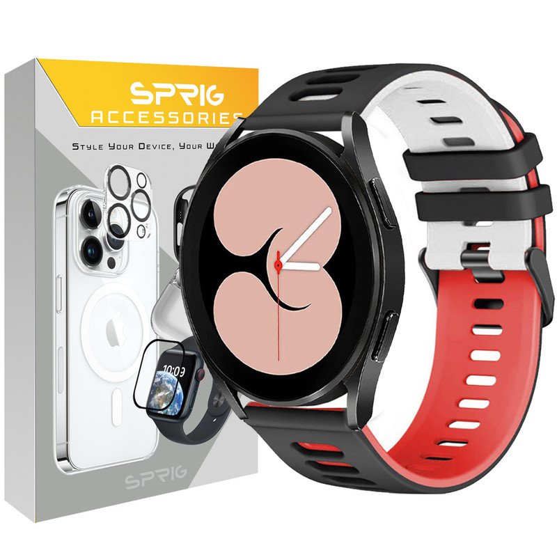 بند اسپریگ مدل Hike Mix مناسب برای ساعت هوشمند سامسونگ Galaxy Watch 6 40mm / watch 6 44mm / Watch 6 Classic 43mm / Watch 6 Classic 47mm