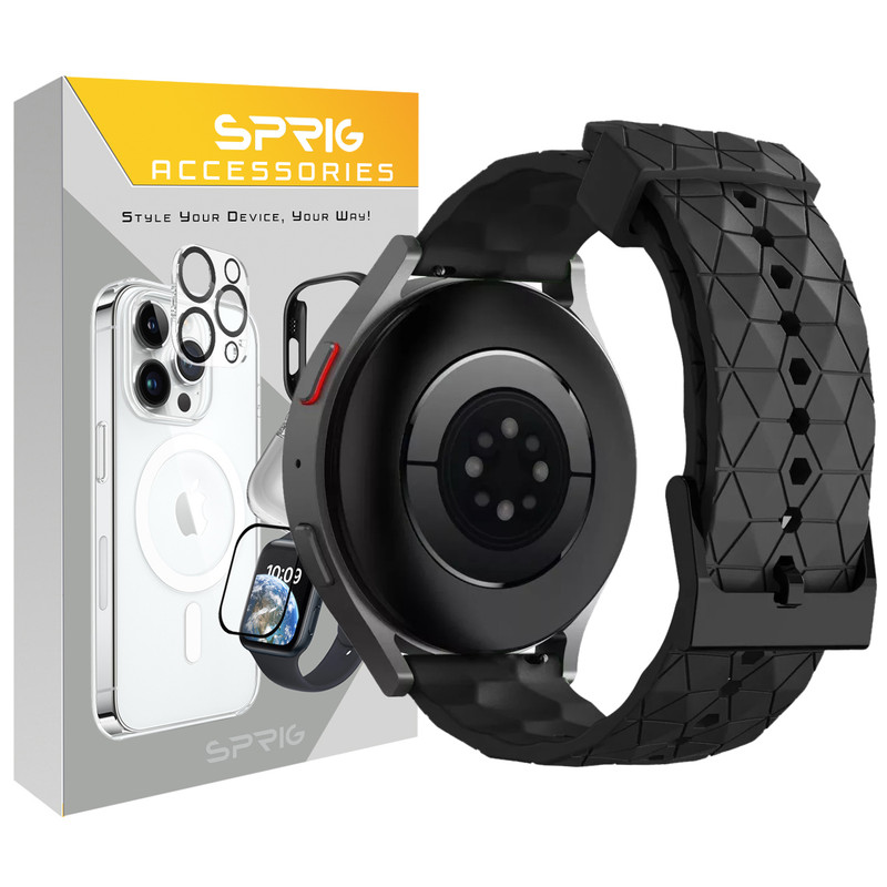 بند اسپریگ مدل LOZ SP مناسب برای ساعت هوشمند سامسونگ Galaxy watch 5 40mm / watch 5 44mm / watch 5 pro 45mm