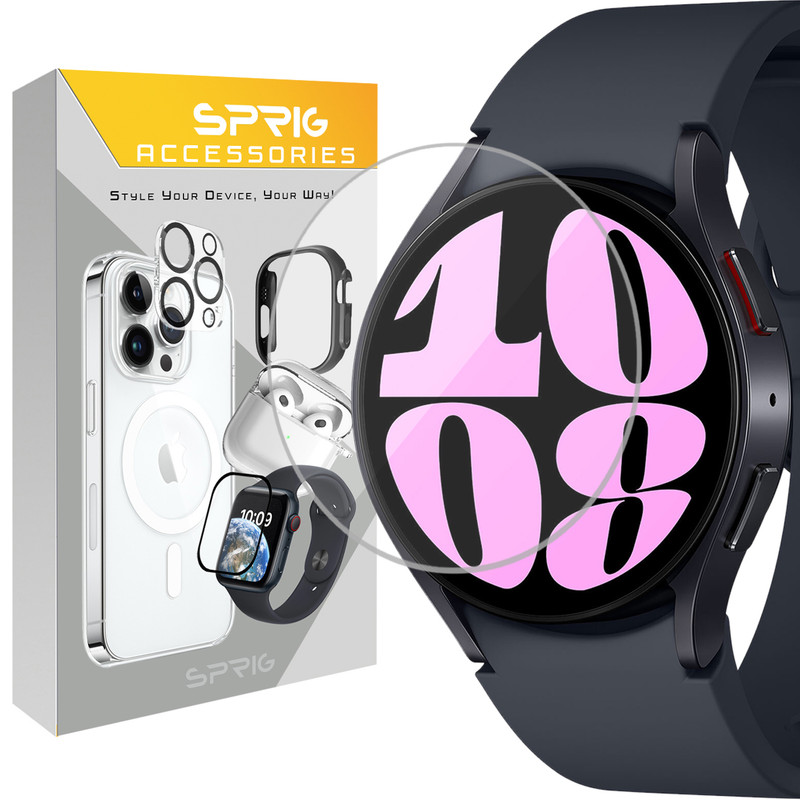 محافظ صفحه نمایش شیشه ای اسپریگ مدل SPG مناسب برای ساعت هوشمند سامسونگ Galaxy watch 4 44mm