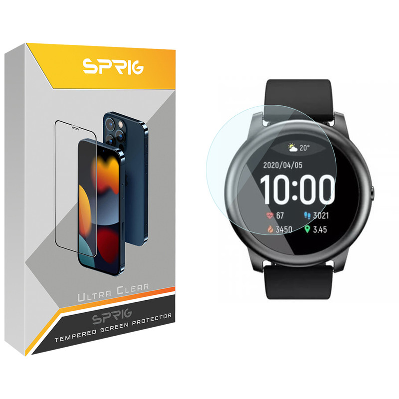 محافظ صفحه نمایش شیشه ای اسپریگ مدل SPG مناسب برای ساعت هوشمند شیائومی Haylou LS05