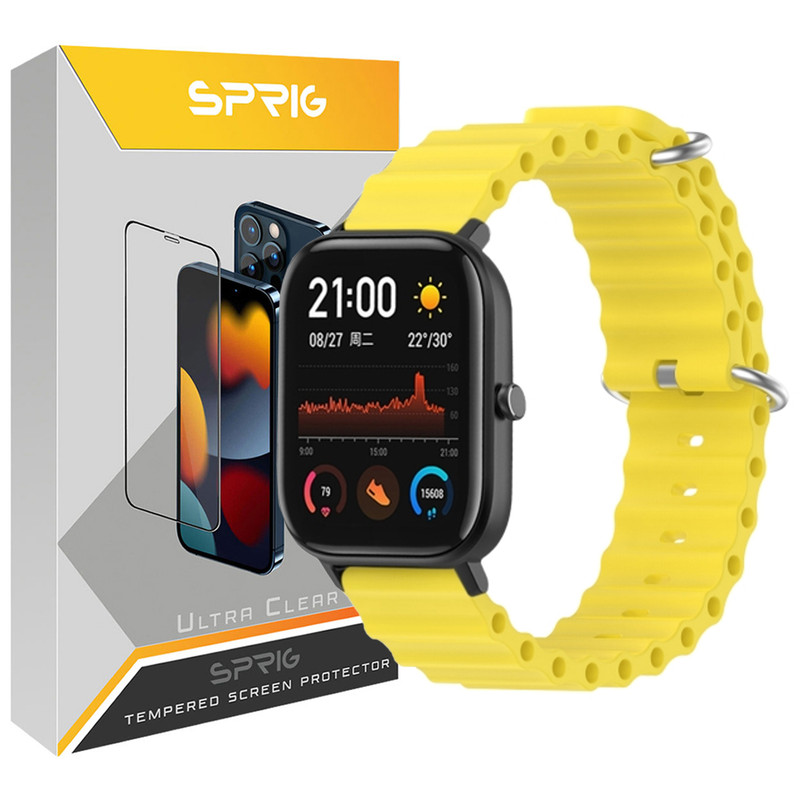 بند اسپریگ مدل Ocean مناسب برای ساعت هوشمند میبرو C2 Global