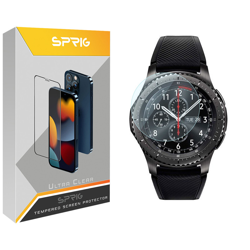 محافظ صفحه نمایش اسپریگ مدل SPG مناسب برای ساعت هوشمند سامسونگ Galaxy Gear S3