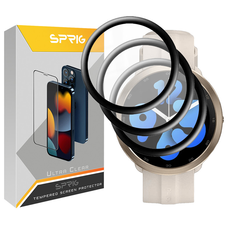 محافظ صفحه نمایش نانو اسپریگ مدل Pmma-SPG مناسب برای ساعت هوشمند شیائومی Maimo Watch R بسته سه عددی