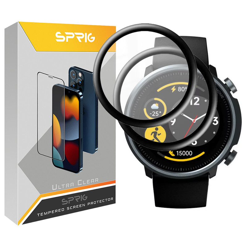 محافظ صفحه نمایش نانو اسپریگ مدل Pmma-SPG مناسب برای ساعت هوشمند میبرو A1 بسته دو عددی