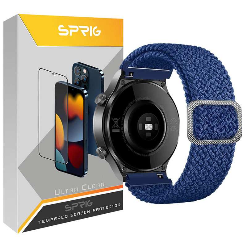 بند اسپریگ مدل Braided Solo مناسب برای ساعت هوشمند سامسونگ Galaxy Watch 6 Classic 47mm