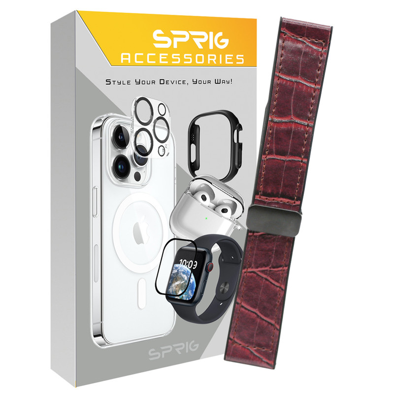 بند اسپریگ مدل Lizard مناسب برای ساعت هوشمند هایلو RS4 / RS4 Plus / LS02