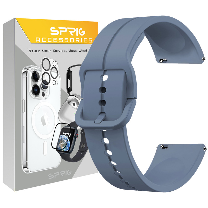 بند اسپریگ مدل Silic slick TW مناسب برای ساعت هوشمند گلوریمی M1 Pro / M2 Pro / GS1 Pro / GR1 / Calling Watch M2 / M2 Max