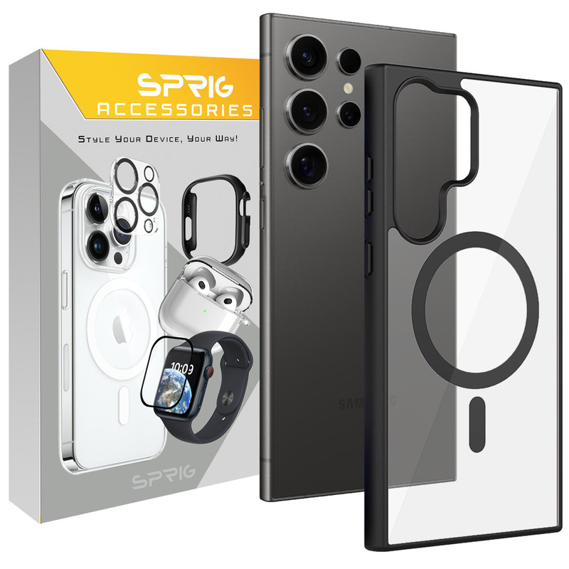 کاور اسپریگ مدل Border Magsafe مناسب برای گوشی موبایل سامسونگ Galaxy S25 Ultra