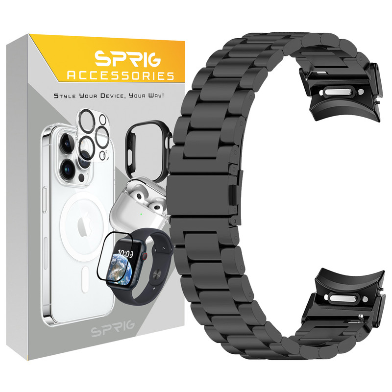 بند اسپریگ مدل 3Bead ORG مناسب برای ساعت هوشمند سامسونگ Galaxy Watch 4 40mm/4 44mm/5 40mm/5 44mm 