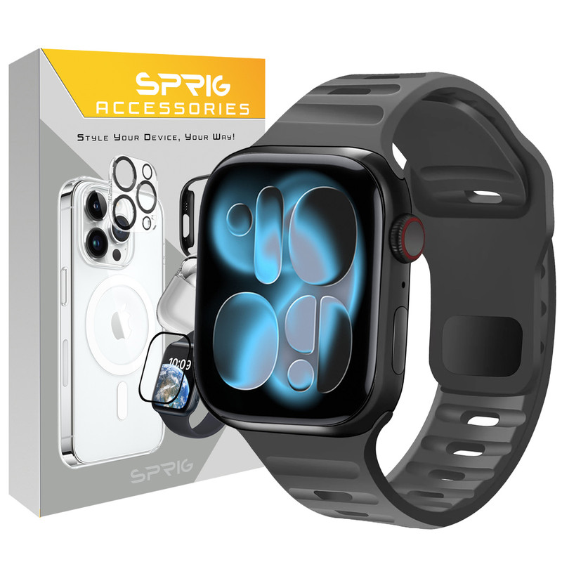 بند اسپریگ مدل Spig Sport AC مناسب برای اپل واچ 40 میلی متری سری 4/5/6/Se