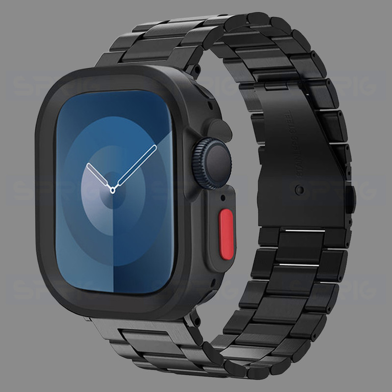 بند اسپریگ مدل 3Bead Amizze مناسب برای اپل واچ Ultra / Ultra 2 49mm به همراه کاور