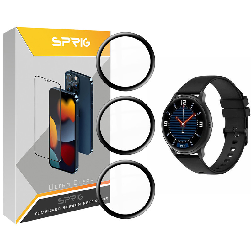 محافظ صفحه نمایش نانو اسپریگ مدل SPG مناسب برای ساعت هوشمند ایمیلب KW66 بسته سه عددی