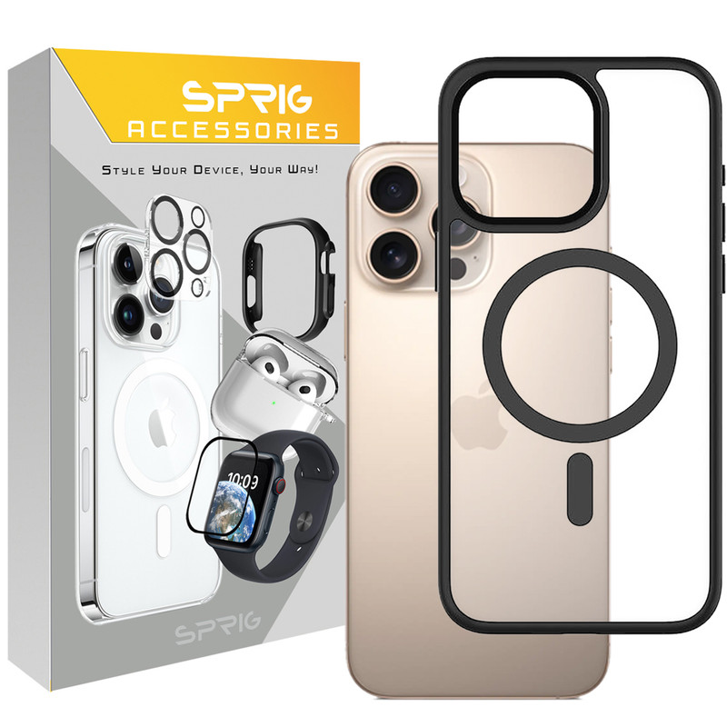 کاور اسپریگ مدل Border Magsafe مناسب برای گوشی موبایل اپل Iphone 16 Pro