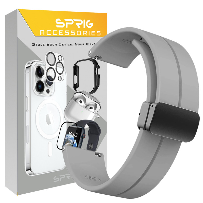 بند اسپریگ مدل SIC Magnet TW مناسب برای ساعت هوشمند کیسلکت Ks / Ks2 / Ks pro / Ks Mini / K10 / K11 / K11 pro