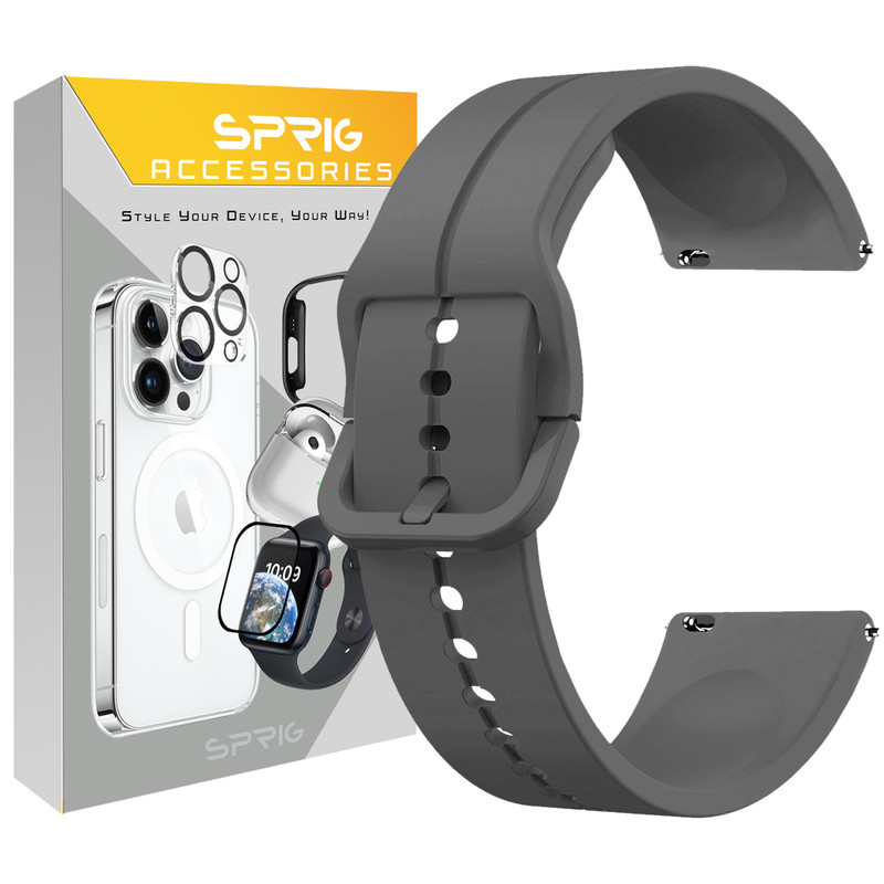 بند اسپریگ مدل Silic slick TW مناسب برای ساعت هوشمند کیسلکت Kr / Kr2 / Kr pro