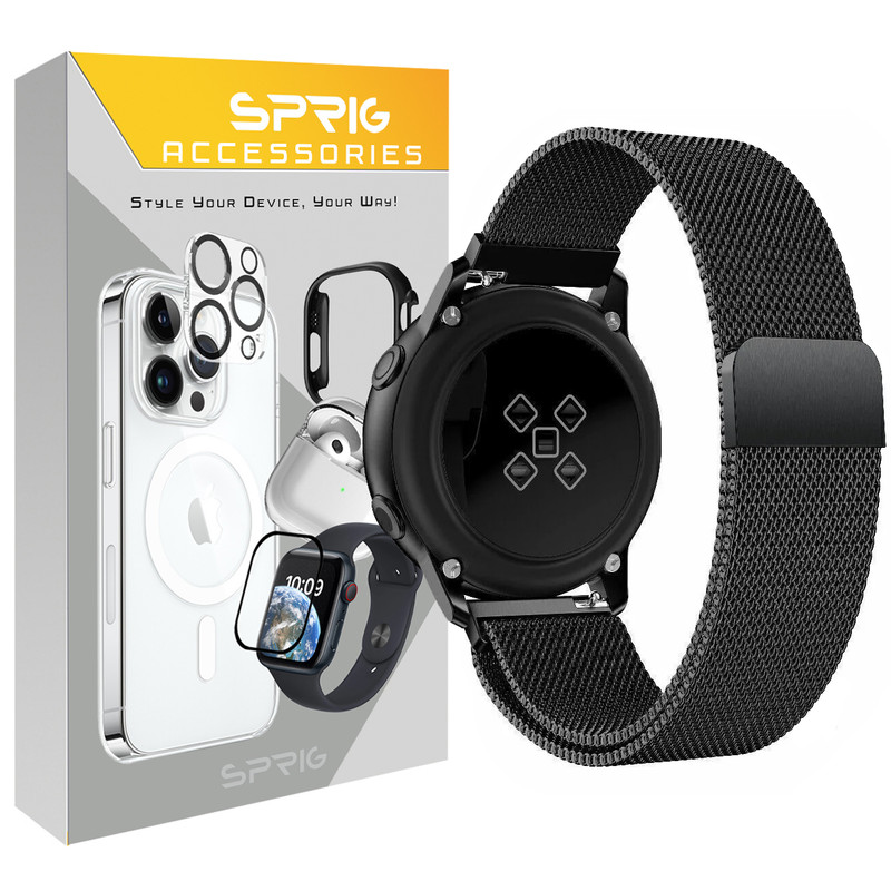 بند اسپریگ مدل Milanese TW مناسب برای ساعت هوشمند سامسونگ Gear S3 Frontier SM-R760