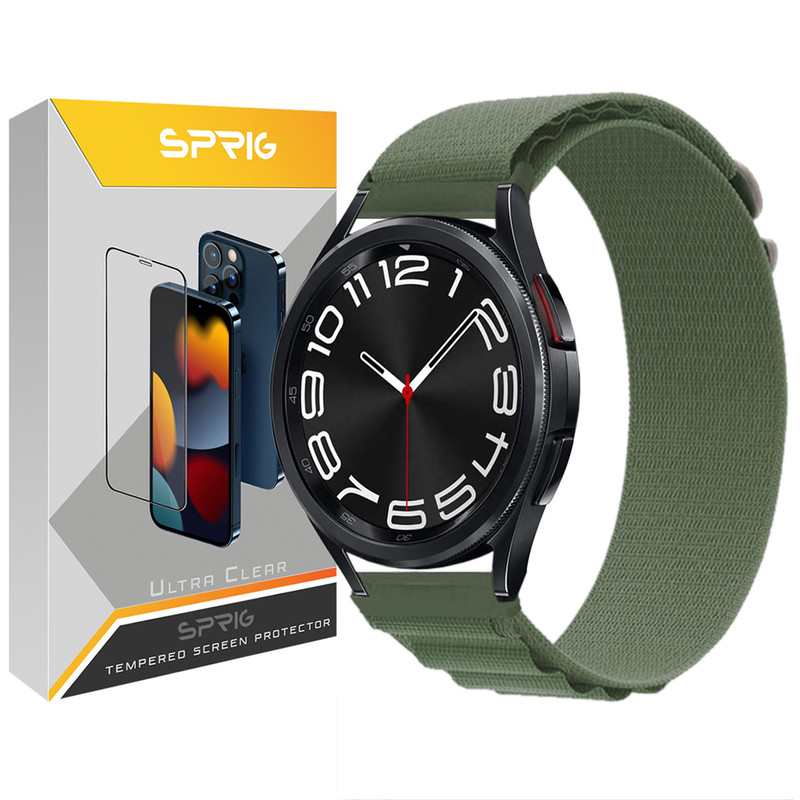  بند اسپریگ مدل Loop Alpine مناسب برای ساعت هوشمند سامسونگ Galaxy Watch 6 Classic 43 / 47mm