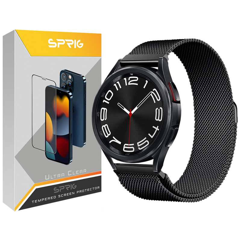  بند اسپریگ مدل Milanese مناسب برای ساعت هوشمند سامسونگ Galaxy Watch 6 Classic 47mm